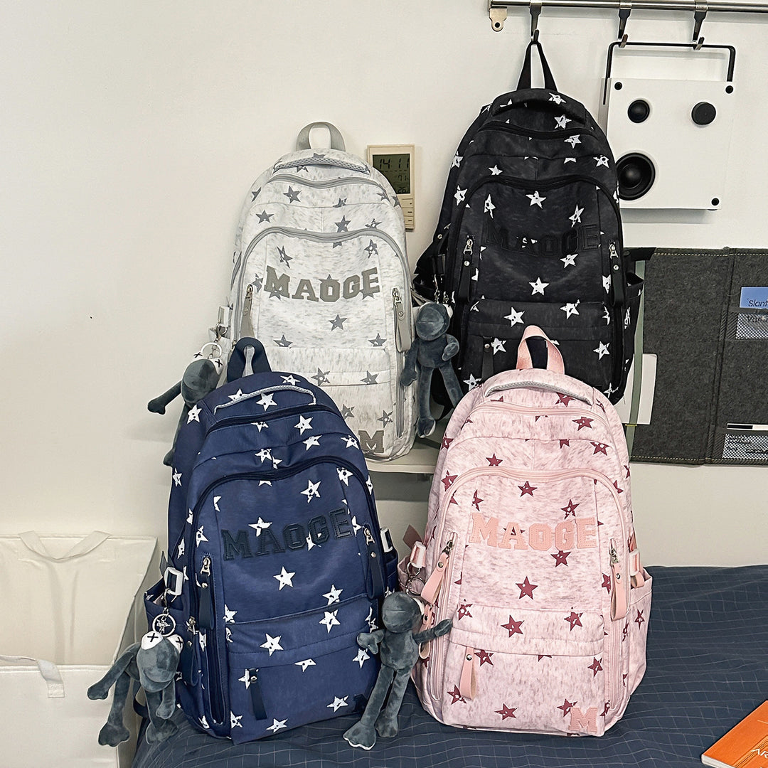 Fun Star-Print Backpack Stornfield