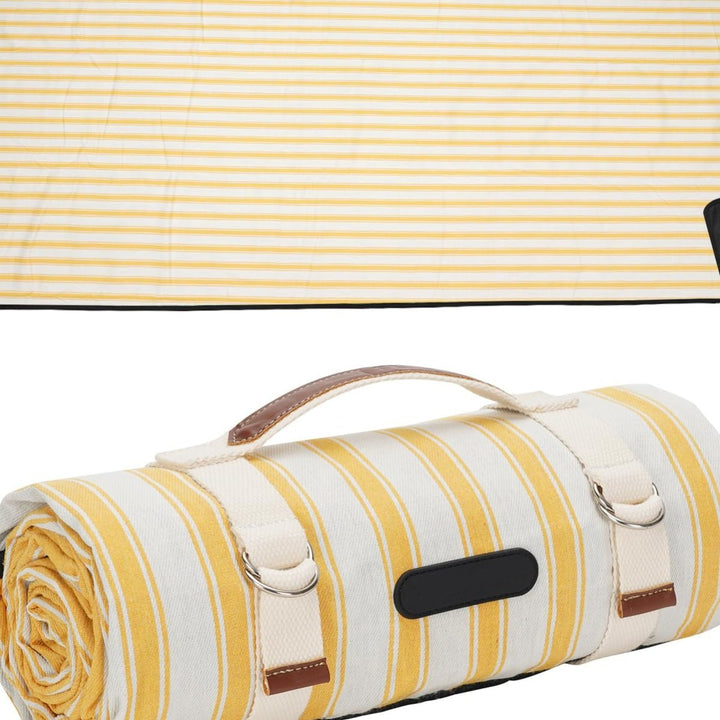 Unisex Picnic blanket with water-repellent underside and carrying handle Stornfield