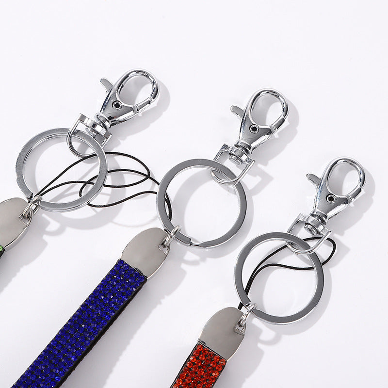 Rhinestone Accent Keychain Holder Stornfield