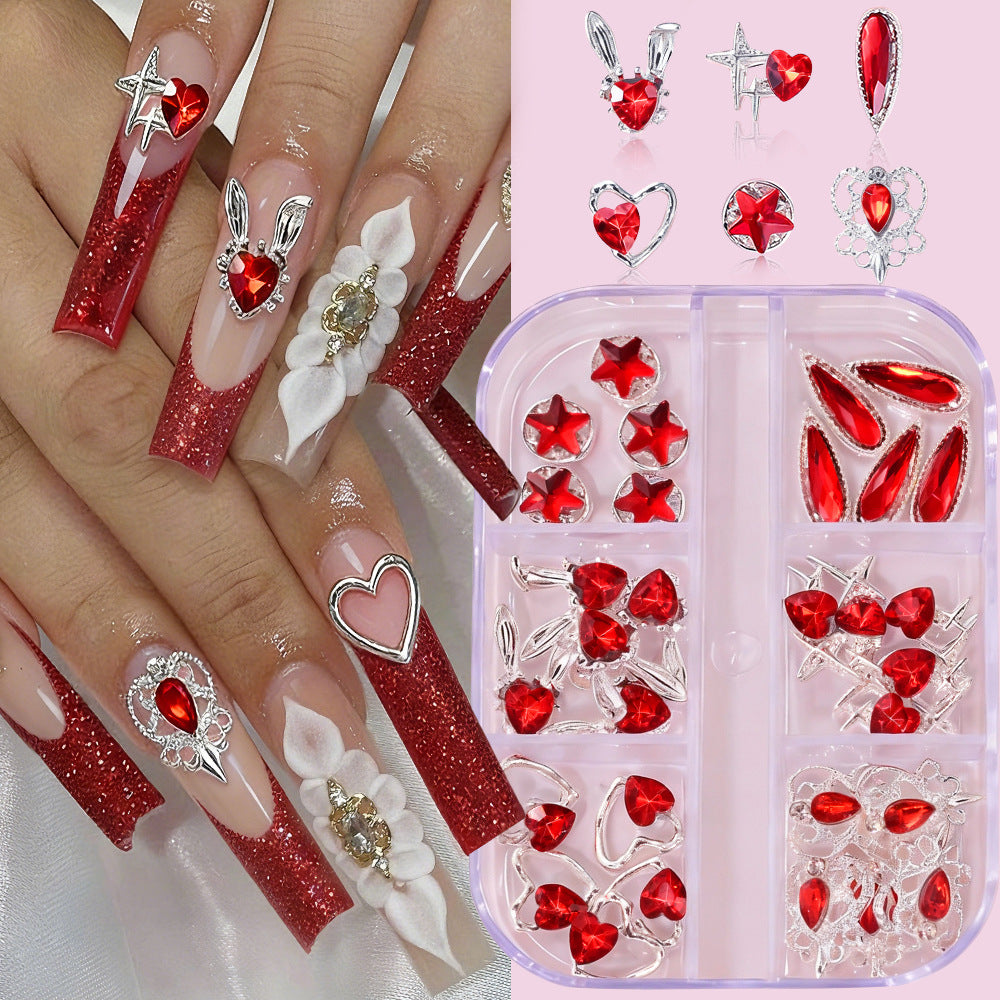 Decorative 3D Nail Art Charms Set