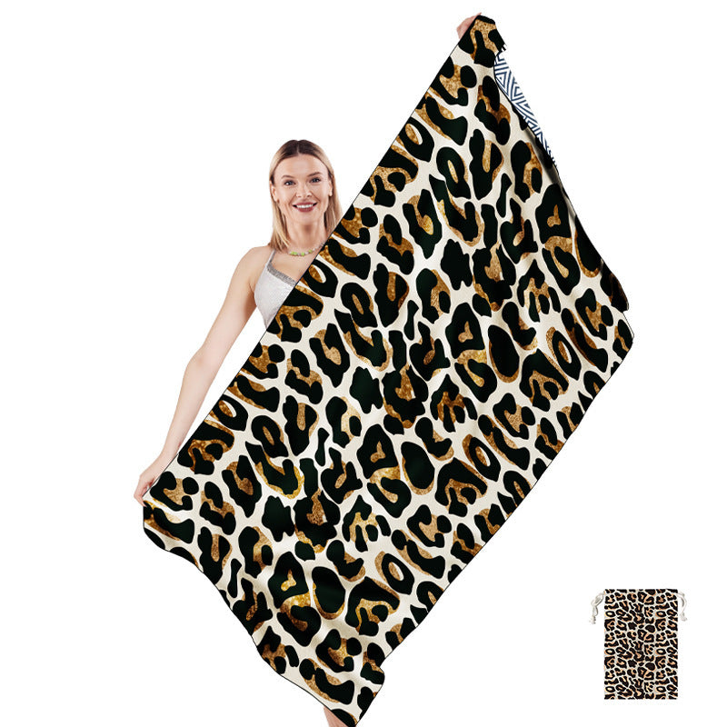 Multifunctional beach towel in creative mandala design Stornfield