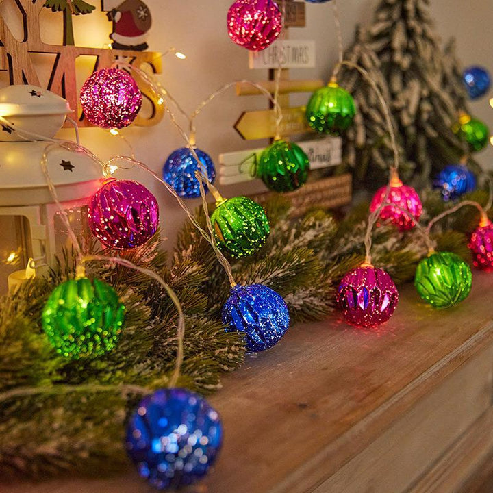Colored LED Christmas light chain Stornfield