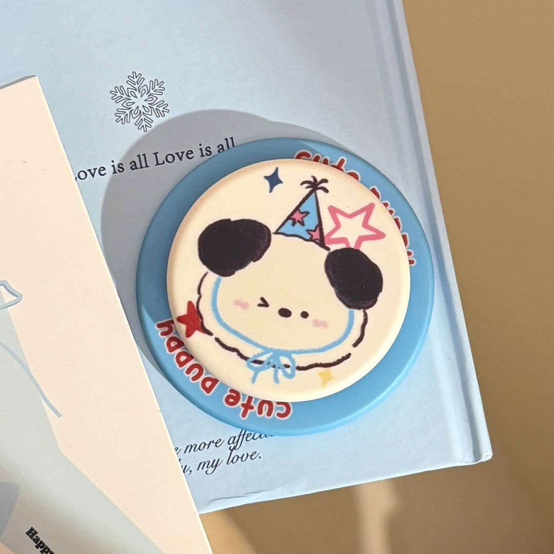 Fun smartphone finger holder in cute panda design Stornfield