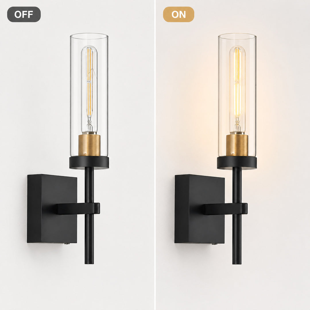Modern Glass Wall Sconce