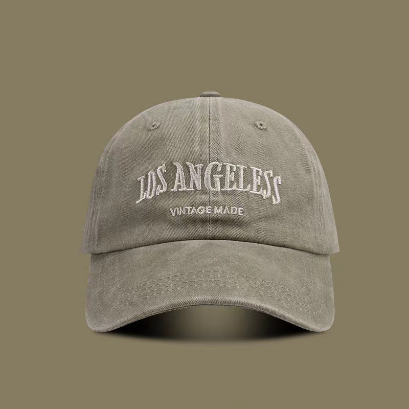 Men's Vintage-Inspired Distressed Baseball Cap Stornfield