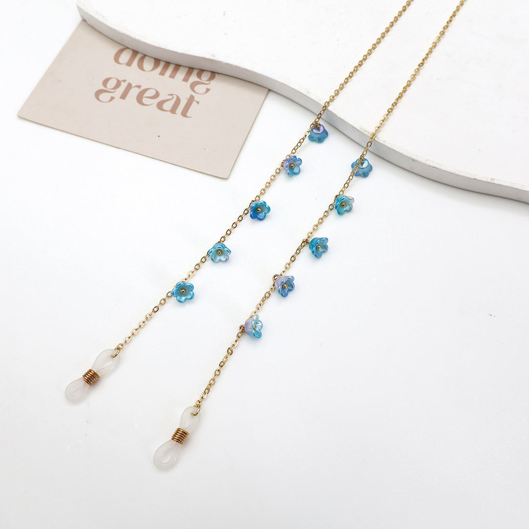 Floral Embellished Eyewear Chain Stornfield