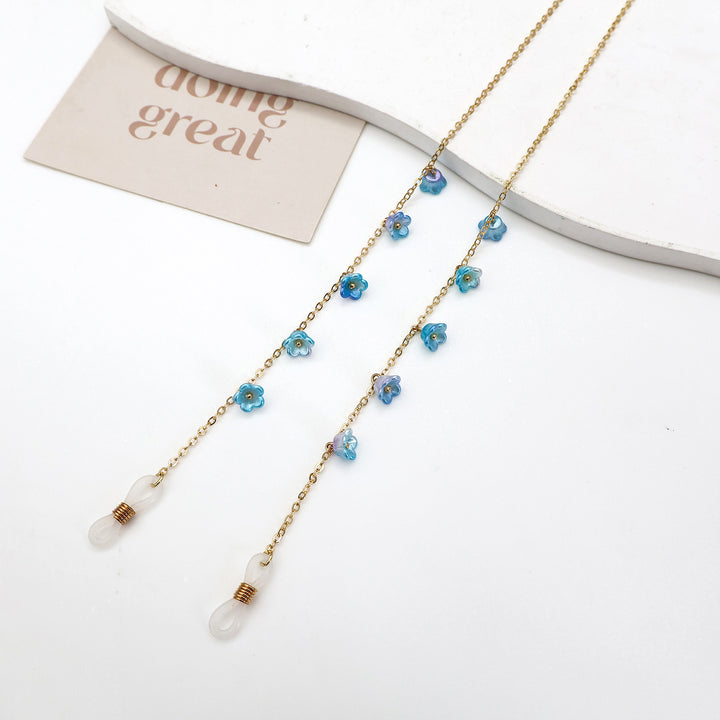 Floral Embellished Eyewear Chain Stornfield