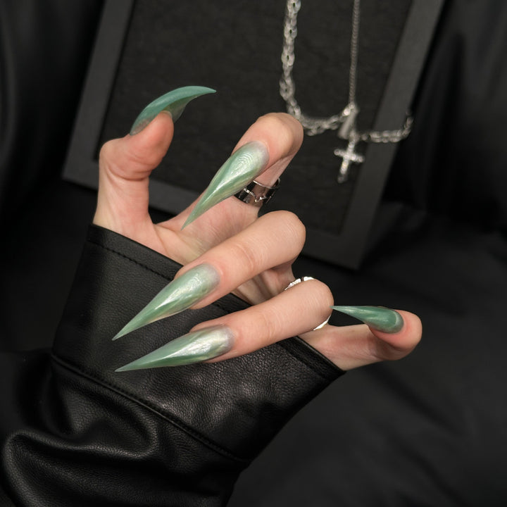 Artistic Stiletto Press-On Nails Set