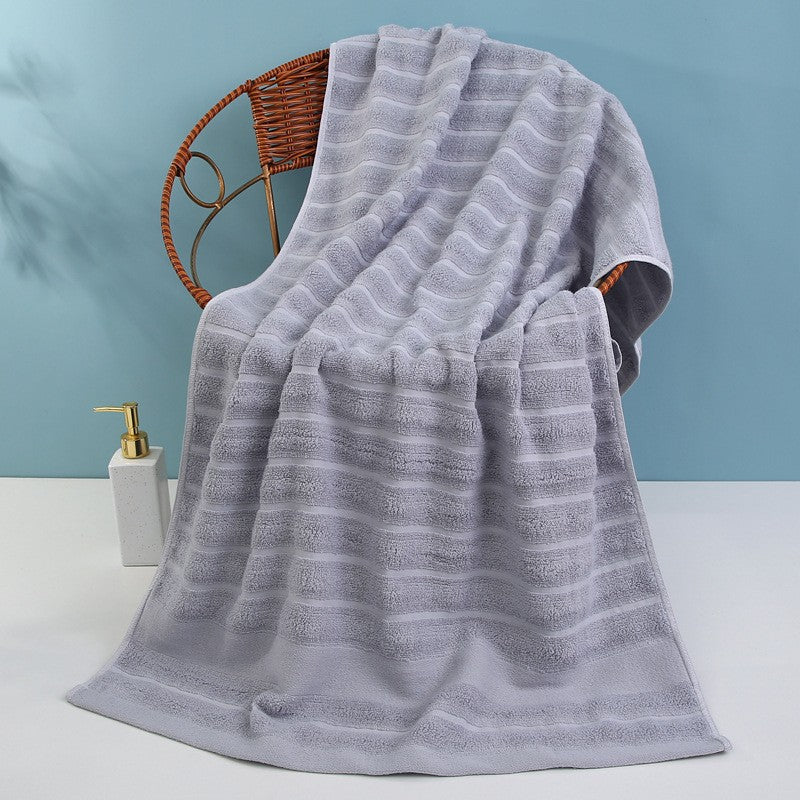 Terry Bath Towel with Elegant Stripes Stornfield