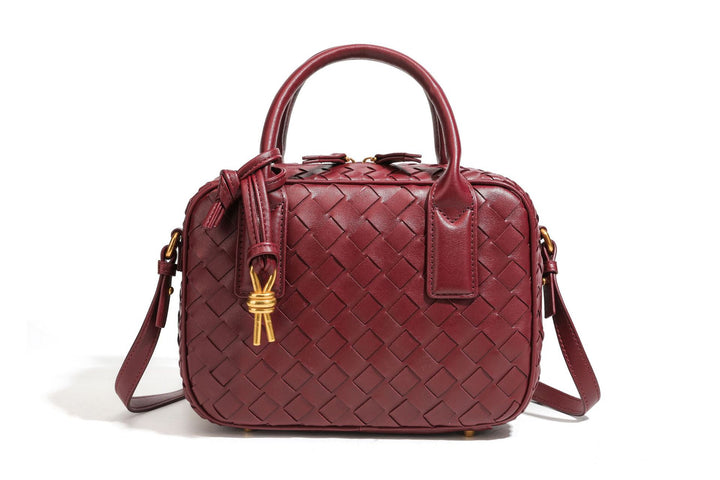 Textured Leather Boutique Handbag Stornfield
