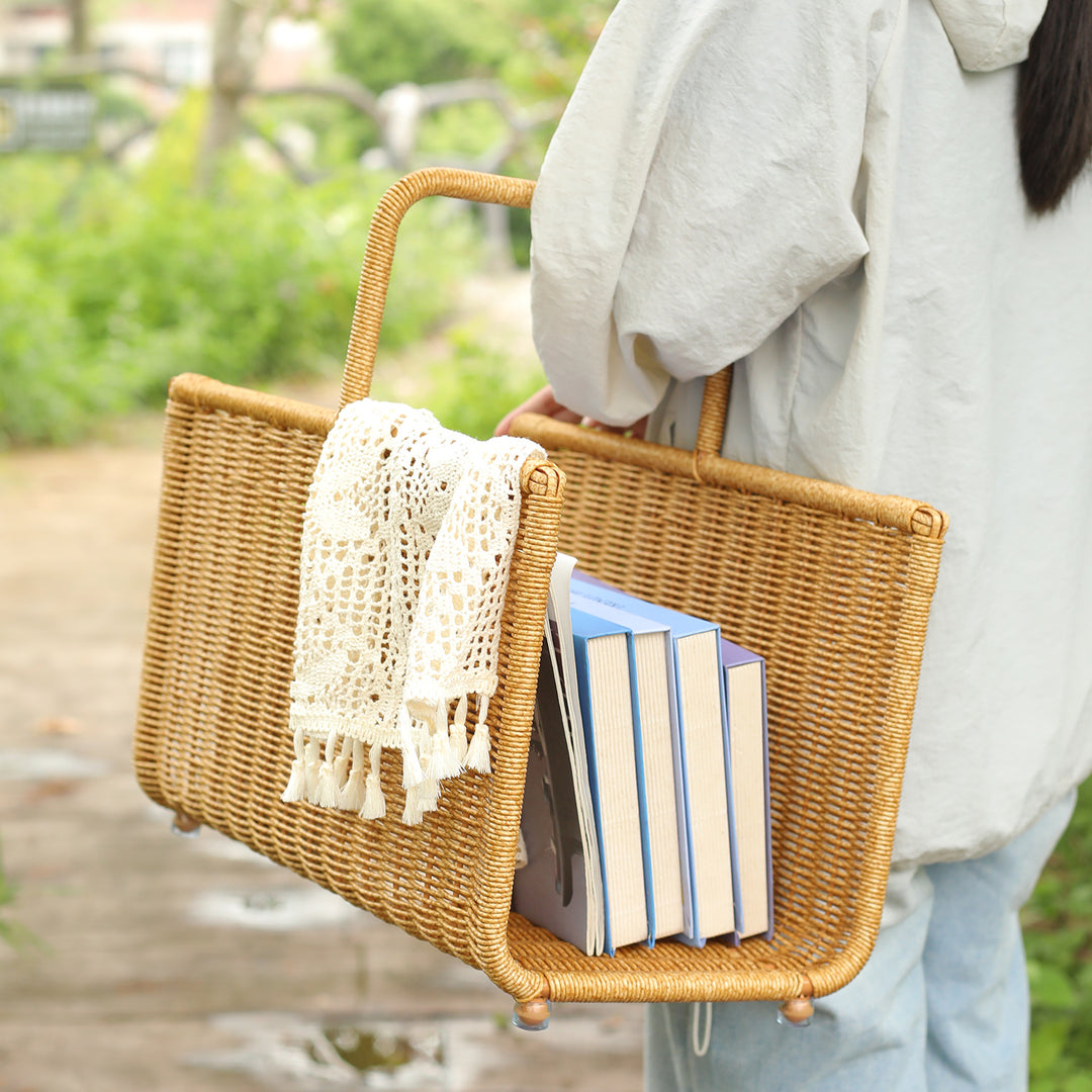Unisex Handmade Newspaper and Magazine Stand Stornfield