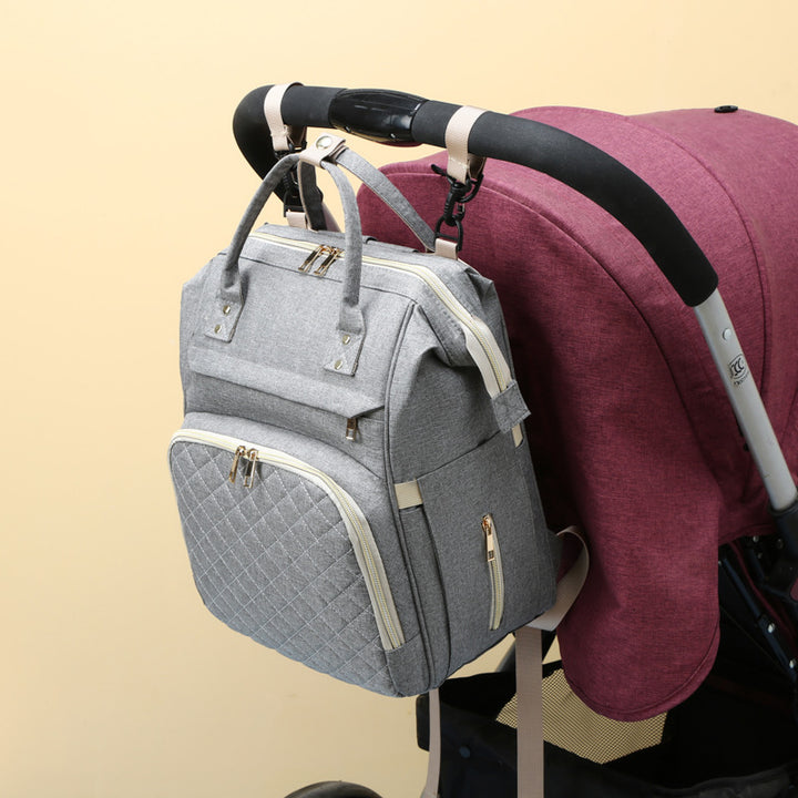 Quilted Multi-Functional Backpack Stornfield
