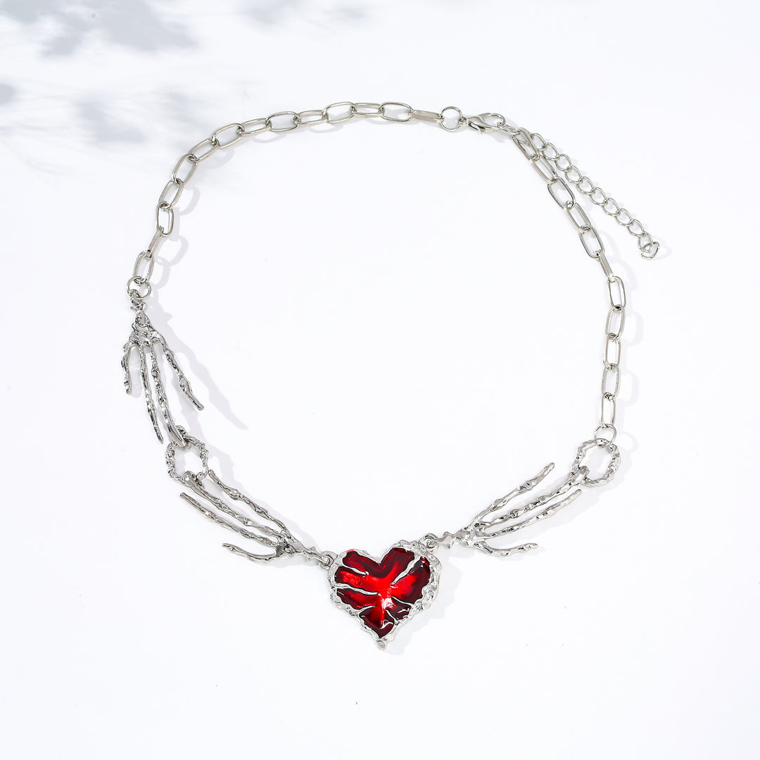 Artistic Heart Pendant Necklace Stornfield