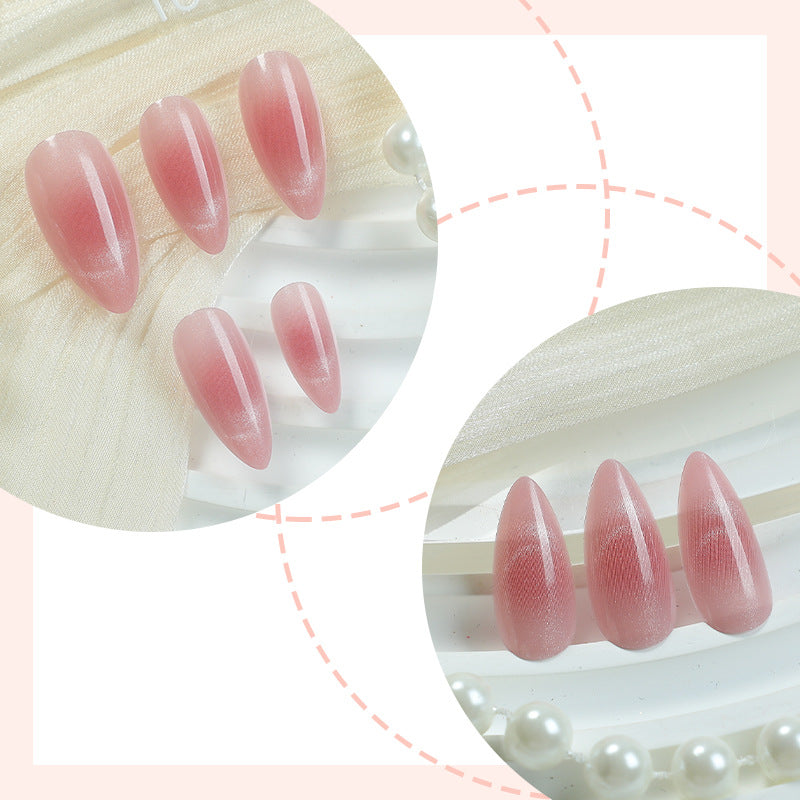High-Quality Press-On Nail Set with Gradient Design Stornfield
