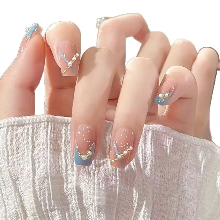 Elegant Decorative Acrylic Press-On Nails Stornfield