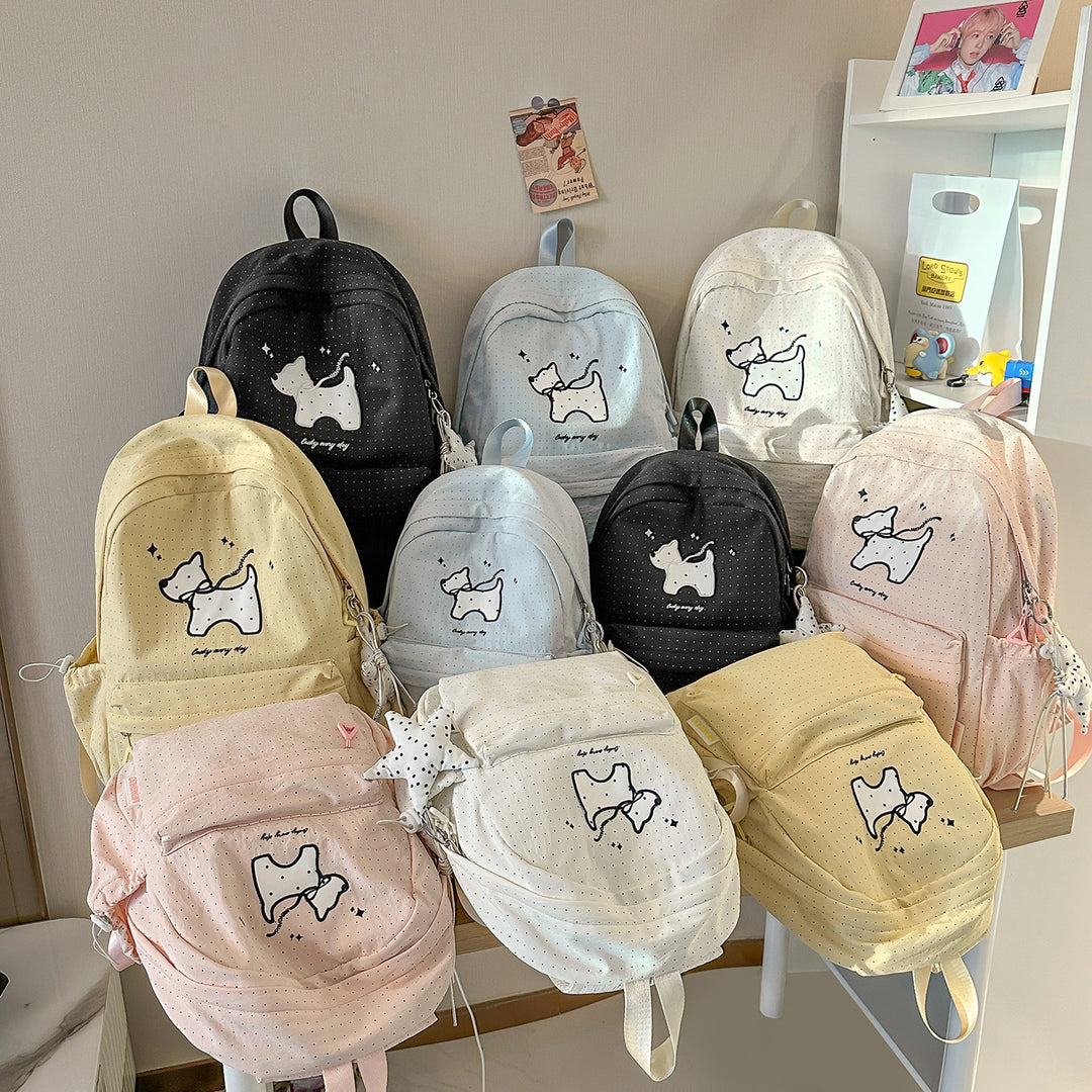 Casual Cute Character-Designed Backpack Stornfield