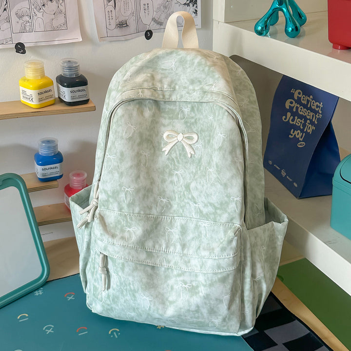 Whimsical Floral Print Casual Backpack Stornfield