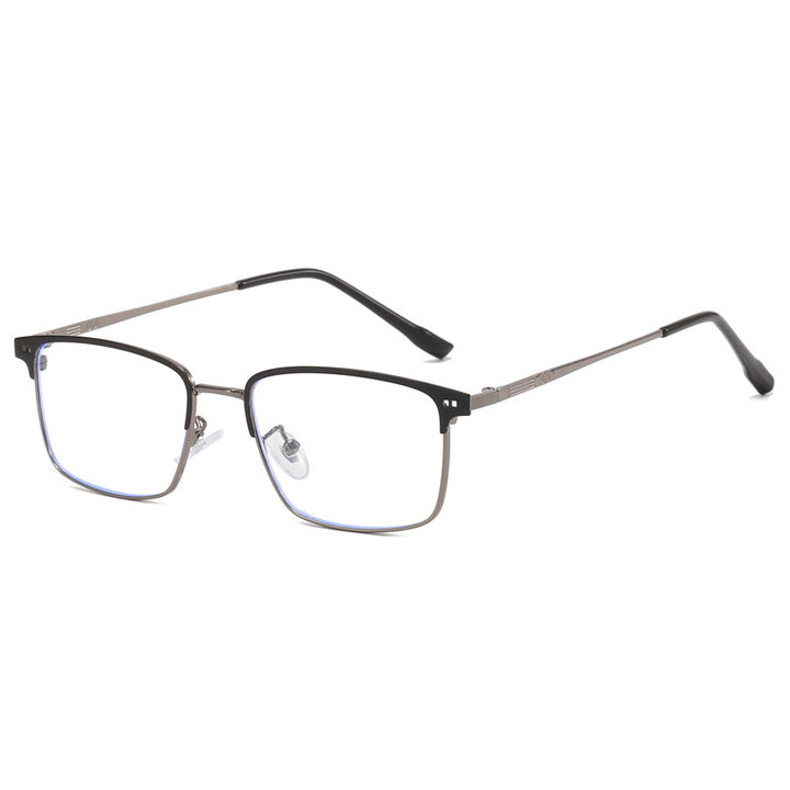 Women's elegant square glasses with fine metal frame Stornfield