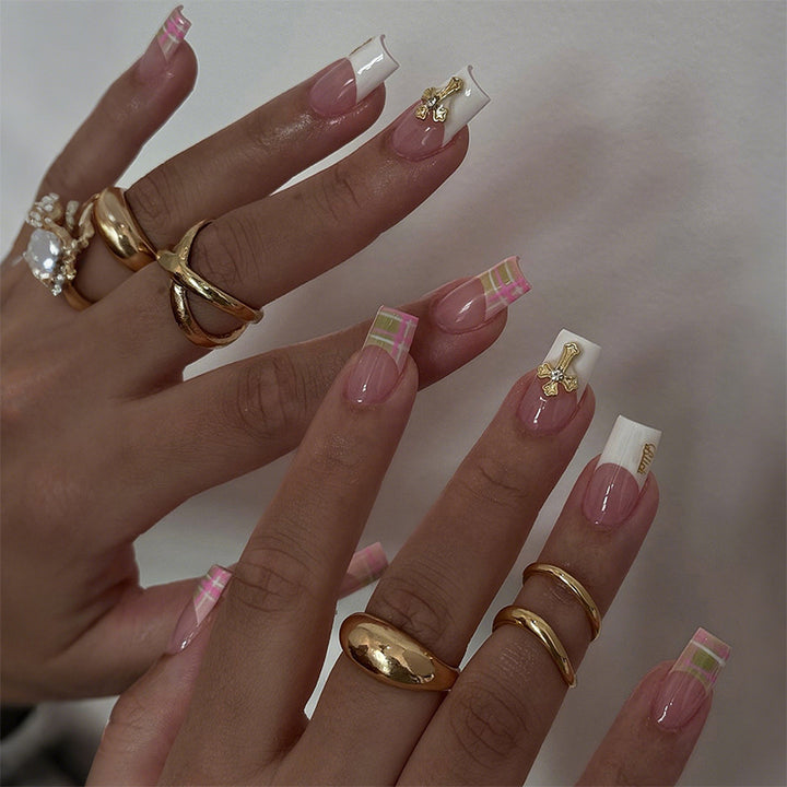 Creative Decorative Press-On Nail Set