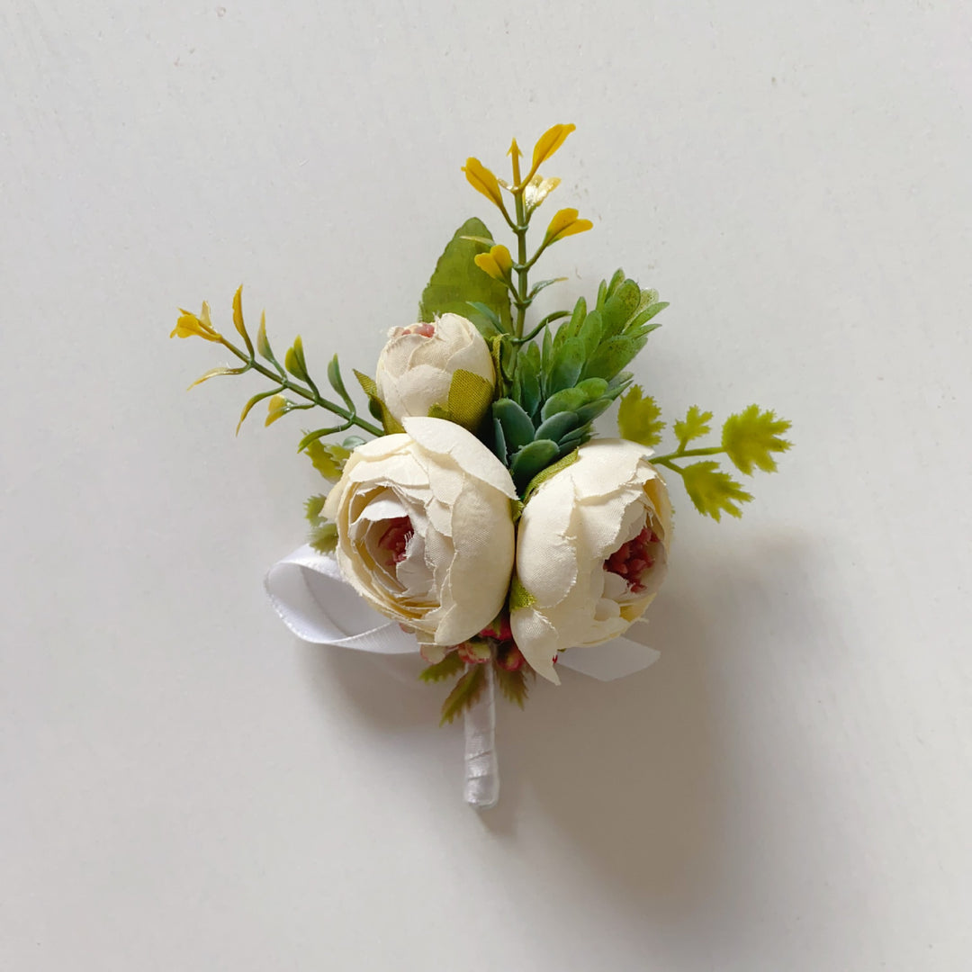 Elegant Floral Prom Corsage