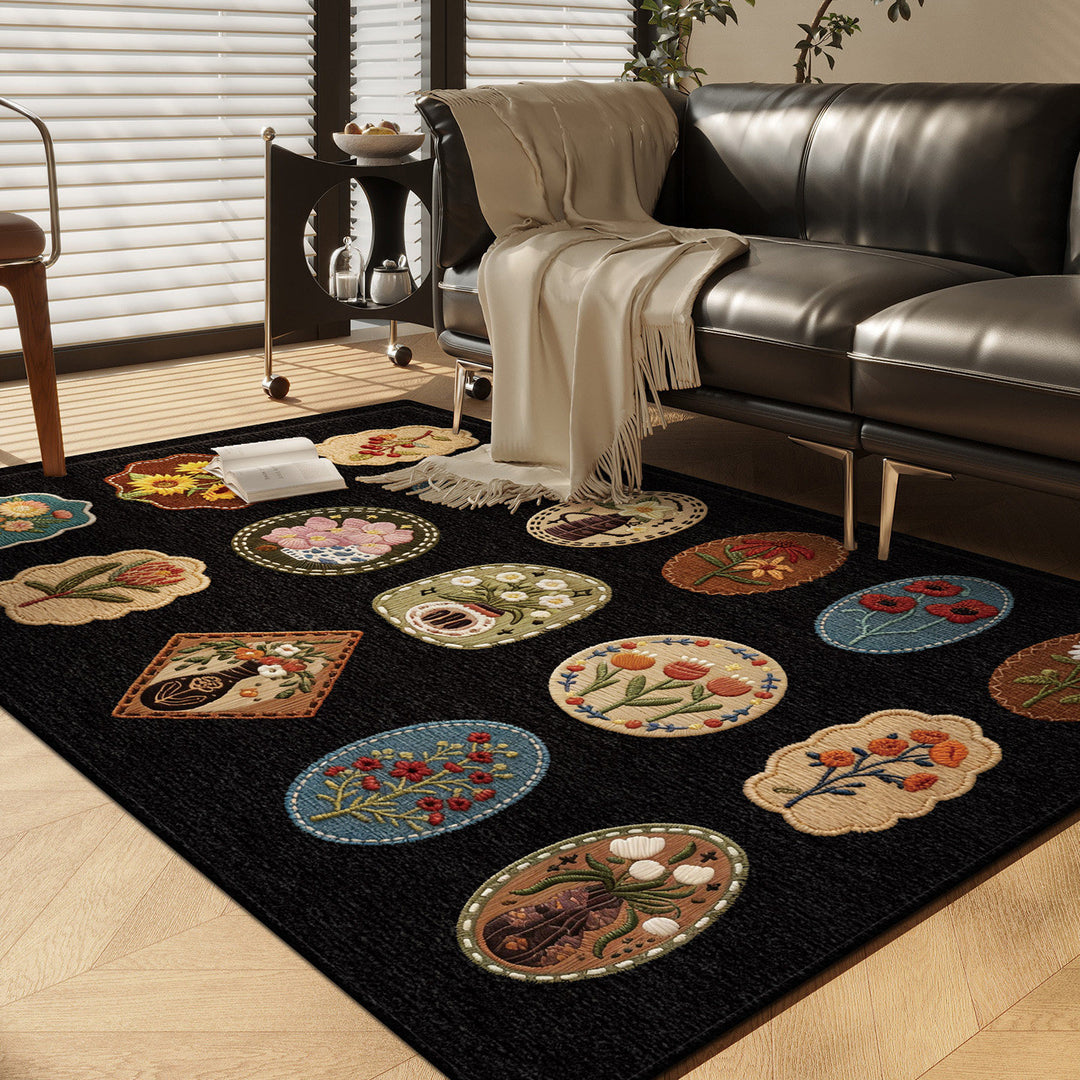 Decorative Area Rug for Bedroom Floor Decor