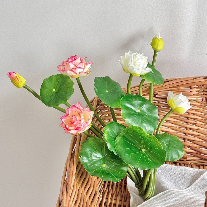 Artificial Lotus Flower Bouquet