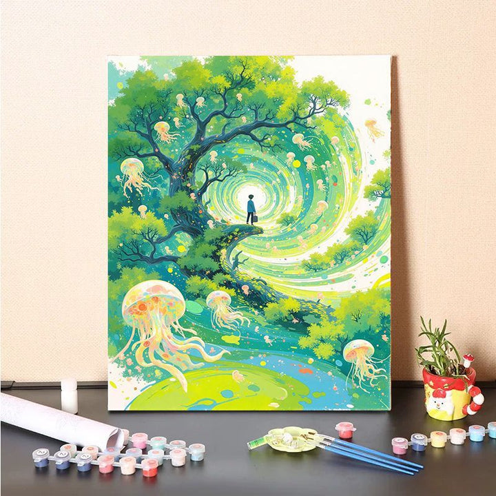 Creative Paint-by-Numbers Art Kit Stornfield
