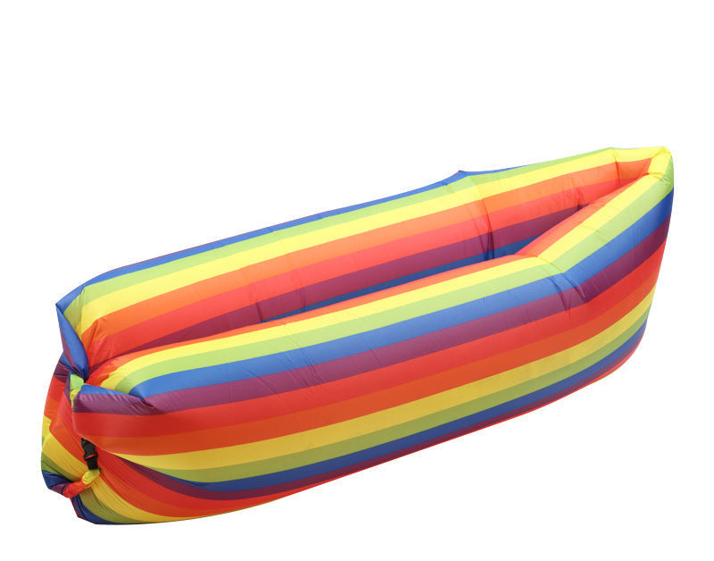 inflatable outdoor air lounger with heavy-duty oxford fabric and rapid-fill valve Stornfield