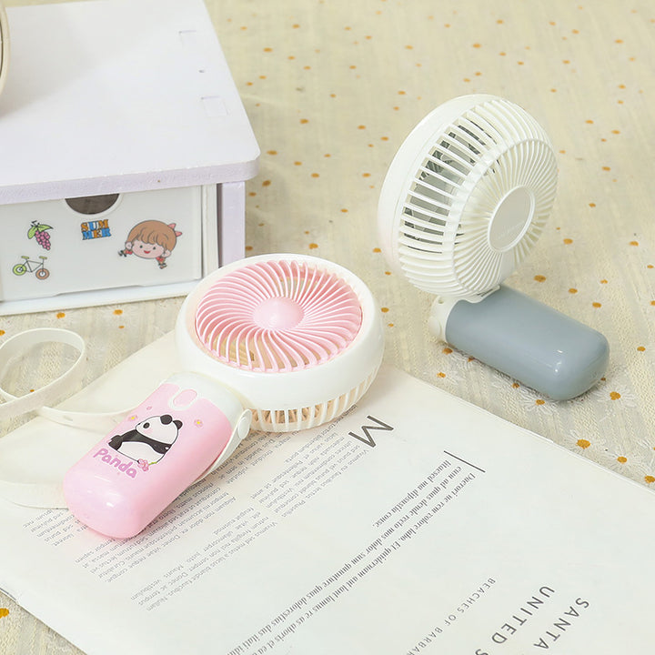 Women Portable Handheld Fan with Cute Animal Design Stornfield