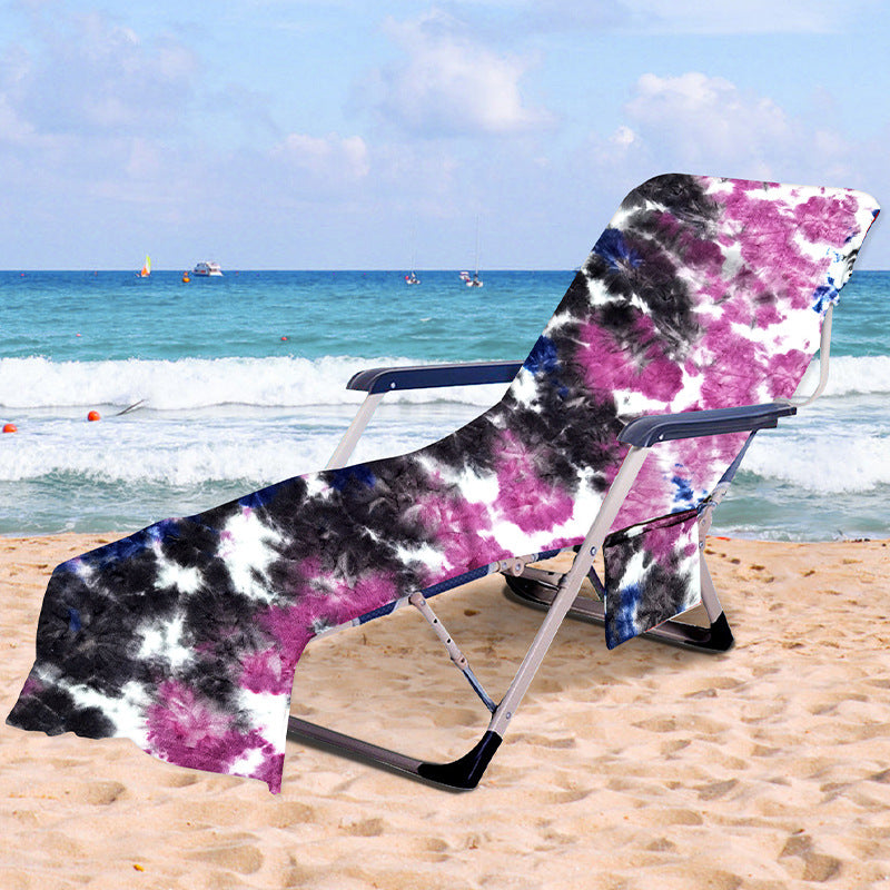 Sporty towel with creative striped pattern Stornfield