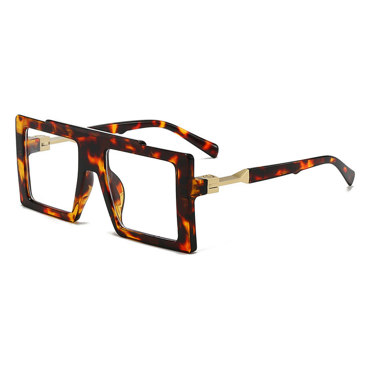 Ladies fashionable sunglasses with rectangular frame Stornfield