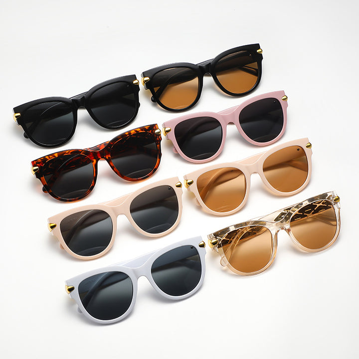 Women's designer sunglasses with innovative, detailed frame Stornfield