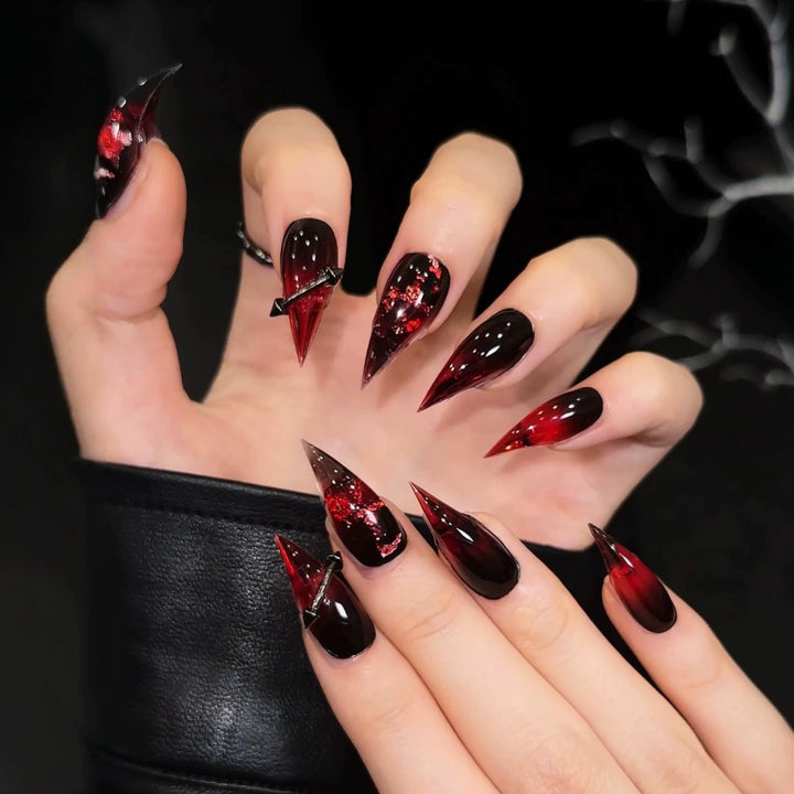 Stiletto Press-On Nail Set