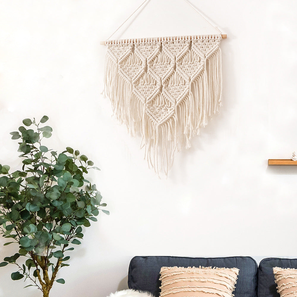 Decorative Macrame Wall Hanging Art Stornfield