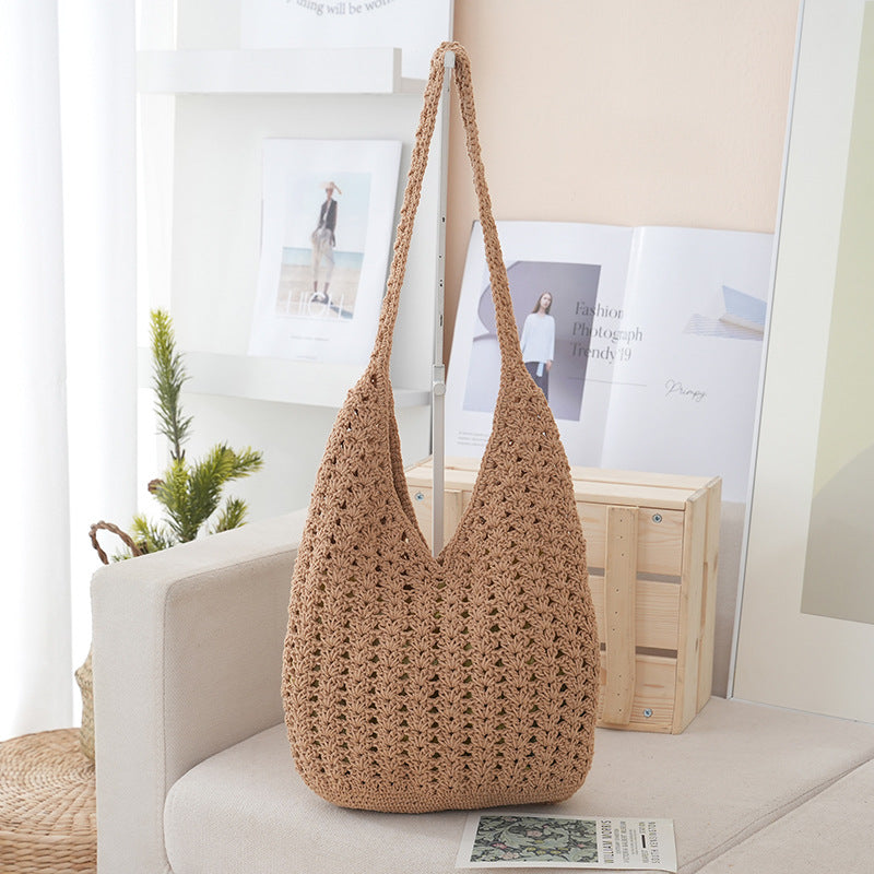 Handcrafted Net Shoulder Bag Stornfield