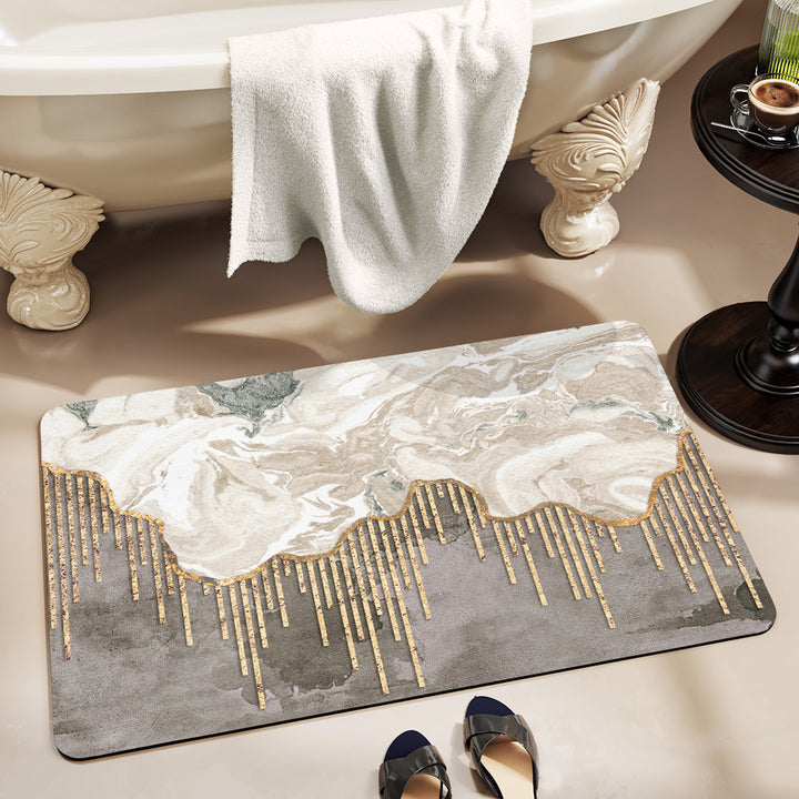 Luxurious Textured Bath Mat Stornfield