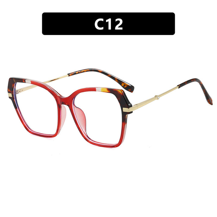 Ladies square sunglasses with elegant metal frame and protective UV filter Stornfield