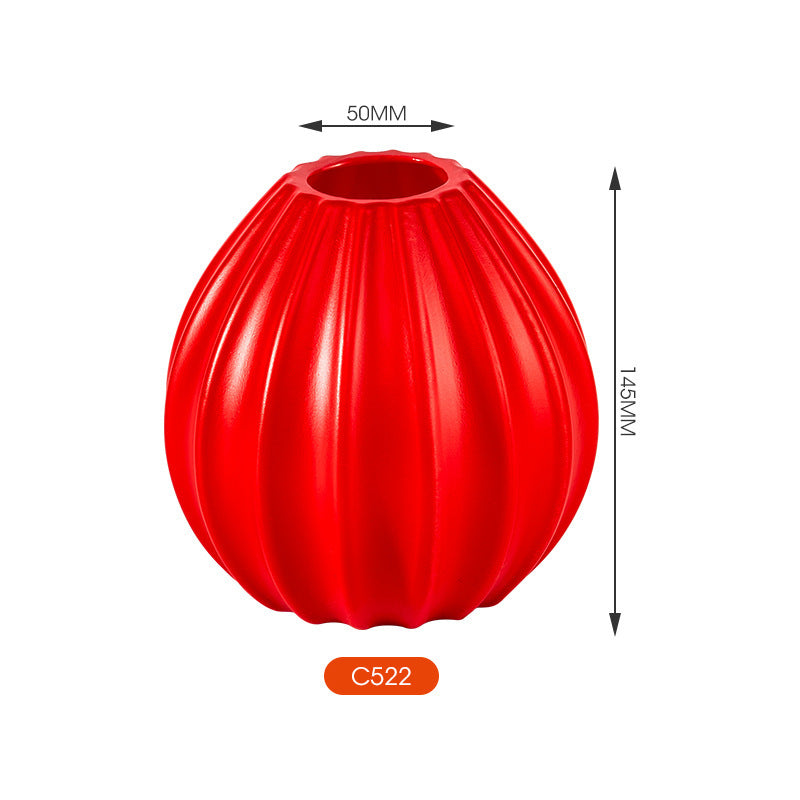 Elegant Textured Ceramic Vase Stornfeild