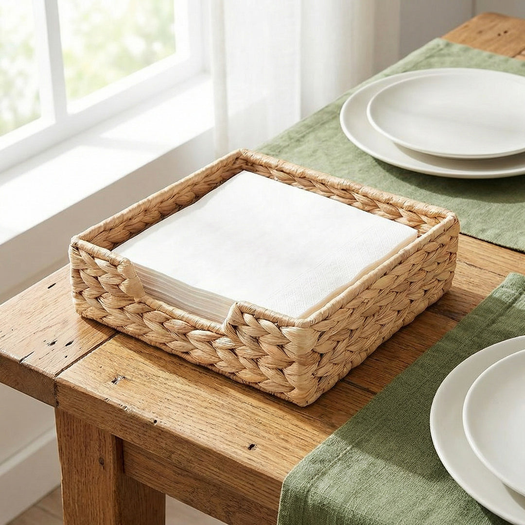 Handwoven Decorative Storage Tray Stornfield