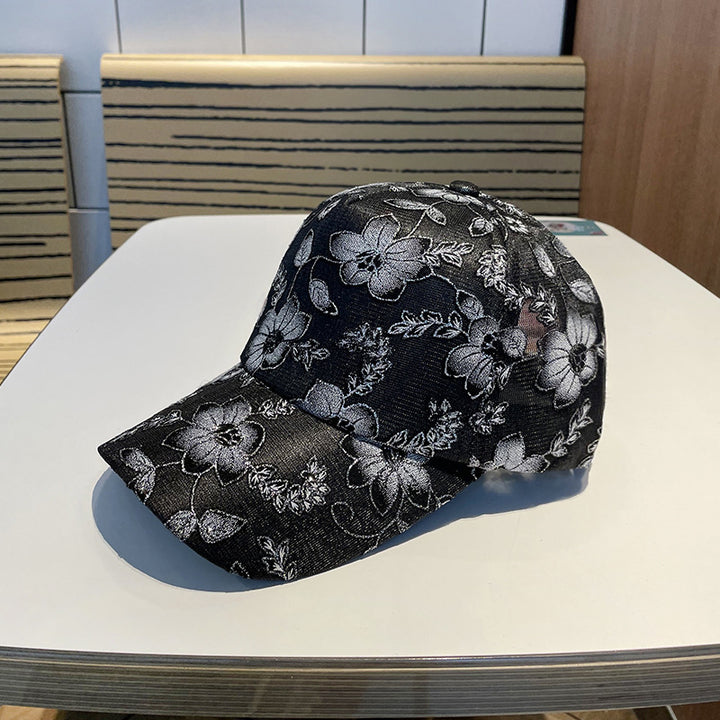 Women's Floral Embroidered Baseball Cap Stornfield