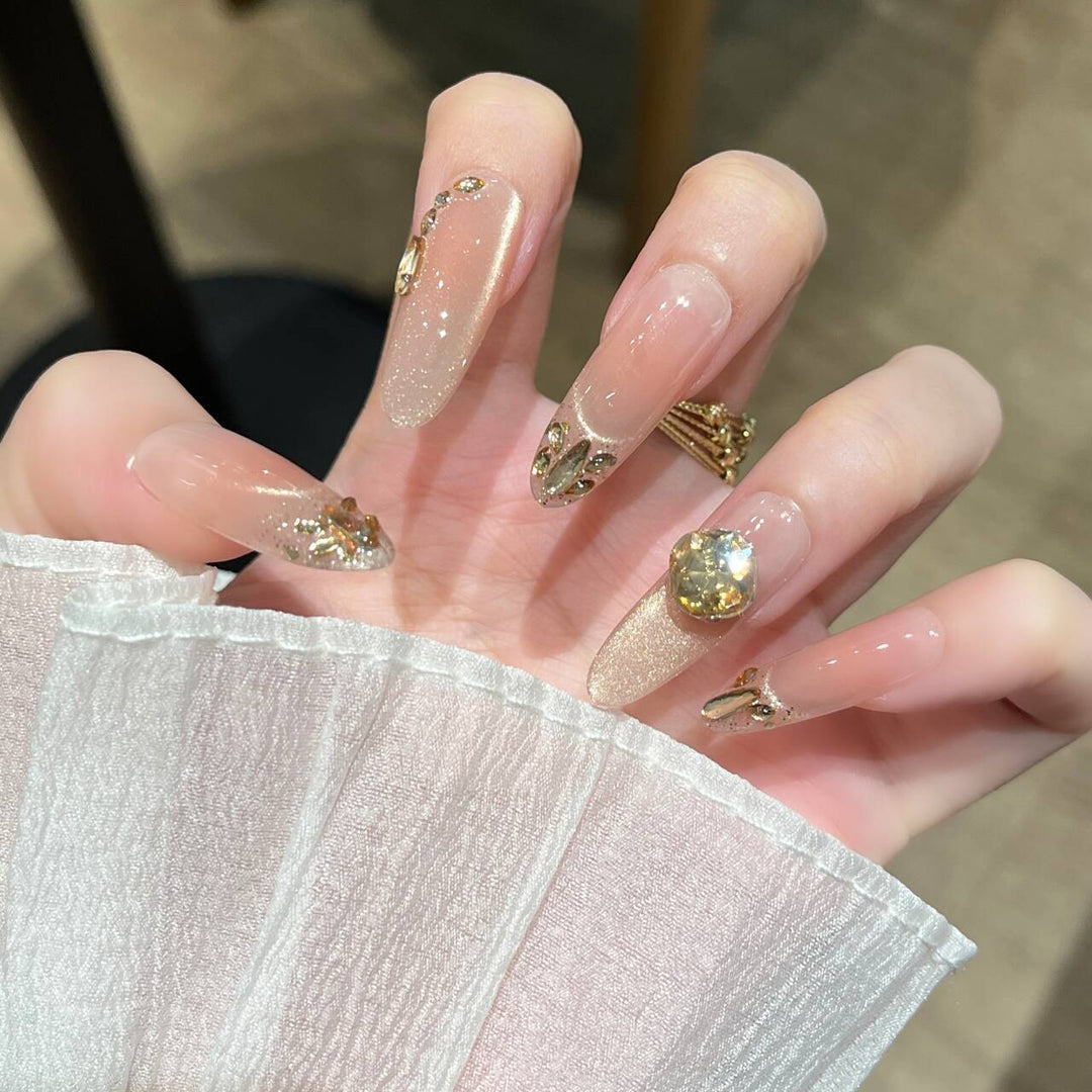 3D Embellished Press-On Nail Art Set Stornfield