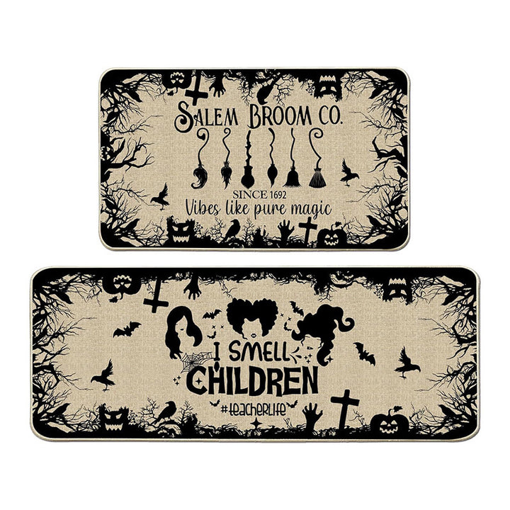 Halloween-Themed Decorative Entry Mat