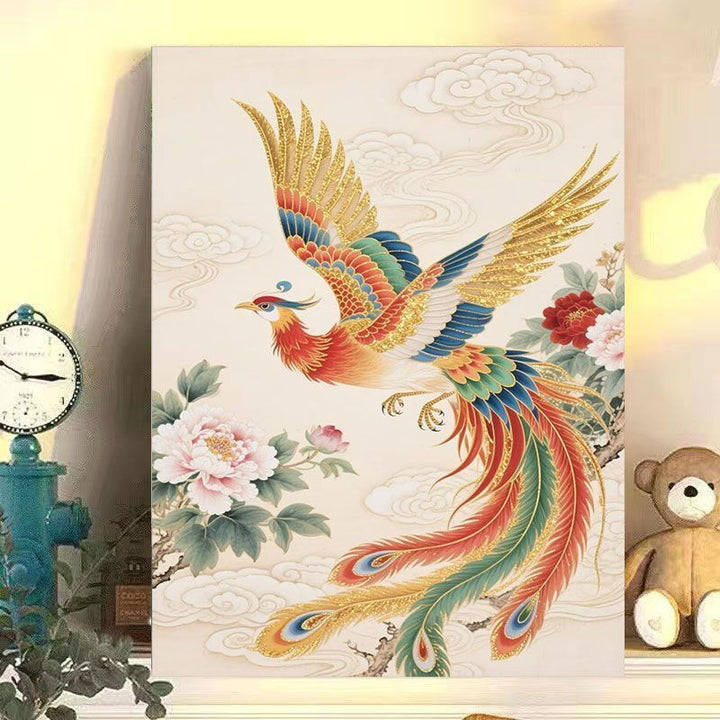 Mythical Phoenix Canvas Art Stornfield