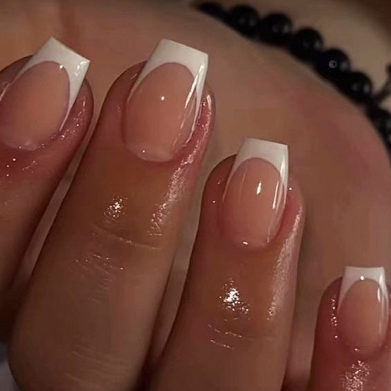 Chic French Tip Nail Enhancements Stornfield