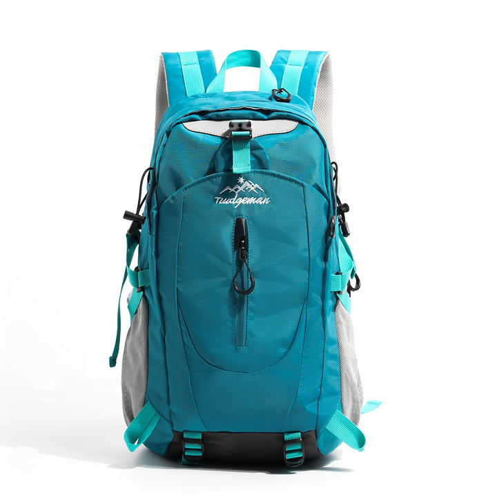 Unisex nan lightweight outdoor backpack with ergonomic back cushion, hydration bladder compartment and multifunctional external pockets Stornfield