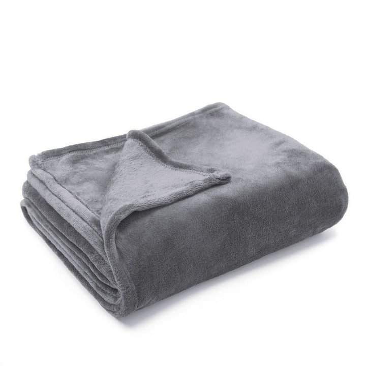 Women luxurious and cozy microfiber blanket Stornfield