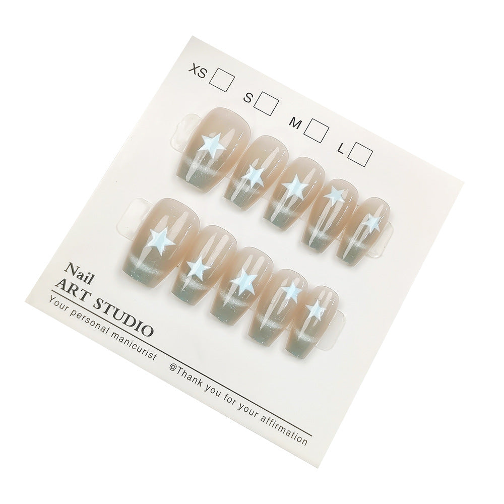 Artificial nails with Elegant Ombre Design Stornfield