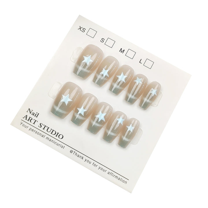 Artificial nails with Elegant Ombre Design Stornfield