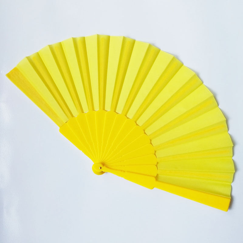 Ladies elegant hand fan made of high-quality paper and natural materials Stornfield