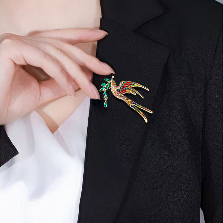 Enchanting Feather Brooch Stornfield